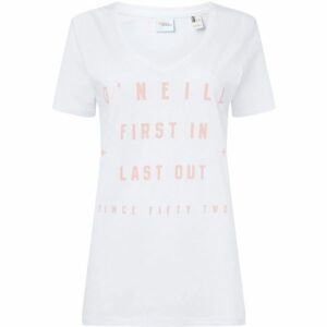 O'Neill LW FIRST IN, LAST OUT T-SHIRT bílá S - Dámské triko