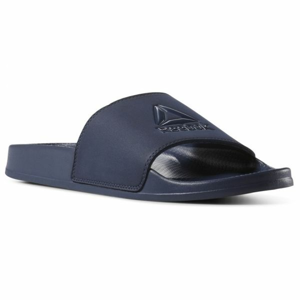 Reebok FULGERE SLIDE tmavě modrá 10 - Pánské pantofle