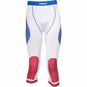 Mico 3/4 TIGHT PANTS OFFICIAL CZE Spodní 3/4 kalhoty Official CZE, bílá, velikost 3