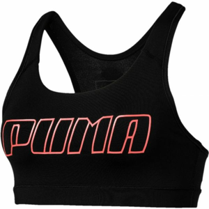 Puma 4KEEP BRA M Dámská podprsenka, černá, velikost L