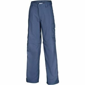 Columbia SILVER RIDGE III CONVERTIBLE PANT Dívčí outdoorové kalhoty, tmavě modrá, velikost S