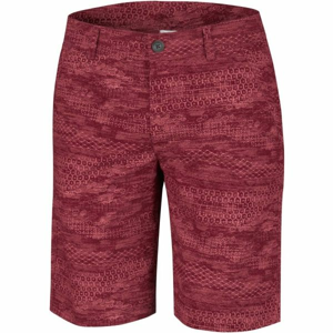 Columbia WASHED OUT NOVELTY II SHORT Pánské outdoorové kraťasy, vínová, velikost 36