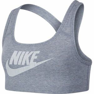 Nike BRA CLASSIC VENNER NSW šedá XL - Dívčí sportovní podprsenka