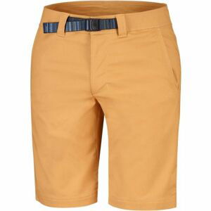 Columbia SHOALS POINT BELTED SHORT žlutá 32 - Pánské outdoorové kraťasy