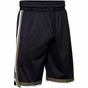 Under Armour SPORTSTYLE MESH SHORT Pánské kraťasy, Černá,Hnědá,Bílá, velikost XL