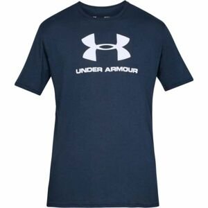 Under Armour SPORTSTYLE LOGO Pánské triko, tmavě modrá, veľkosť L