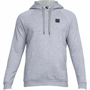 Under Armour RIVAL FLEECE PO HOODIE šedá XXL - Pánská mikina