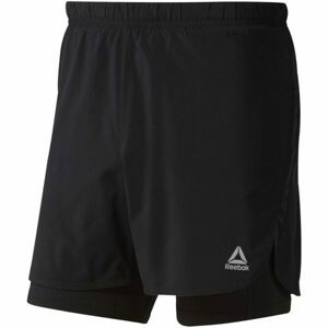 Reebok 2-1 SHORT černá L - Pánské kraťasy