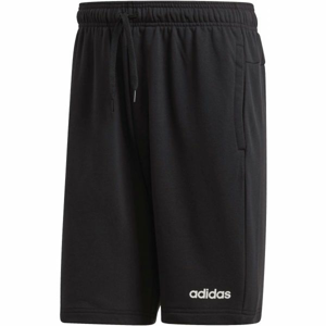 adidas ESSENTIALS PLAIN SHORT FRENCH TERRY Pánské šortky, černá, velikost L