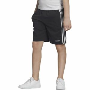 adidas ESSENTIALS 3S WOVEN SHORT Chlapecké šortky, černá, velikost 128