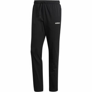 adidas ESSENTIALS PLAIN TAPERED PANT SINGLE JERSEY černá S - Pánské tepláky