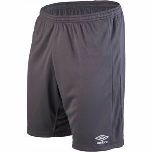 Umbro FW KNIT SHORT Pánské sportovní kraťasy, Šedá, velikost