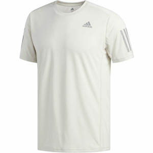 adidas OWN THE RUN TEE bílá L - Pánské běžecké triko