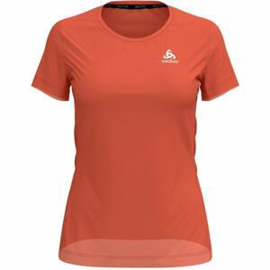 Odlo WOMEN'S T-SHIRT S/S CREW NECK ELEMENT LIGHT SPECIAL oranžová L - Dámské triko