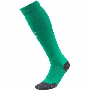 Puma TEAM LIGA SOCKS Pánské fotbalové štulpny, zelená, velikost 39-42