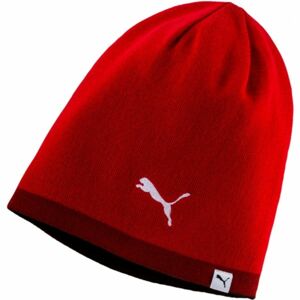 Puma REVERSIBLE BEANIE červená UNI - Zimní čepice