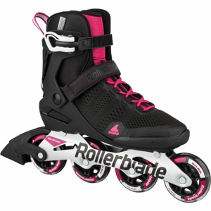 Rollerblade ASTRO 80 SP W Dámské fitness brusle, Černá,Růžová, velikost 24