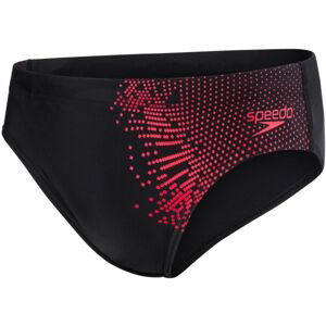 Speedo GALA LOGO 7 CM BRIEF Pánské plavky, černá, velikost 5