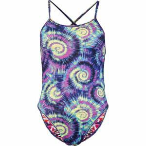 Speedo HIPPY EXPLOSION FLIP REVERSE 1 PIECE bílá 40 - Dámské plavky