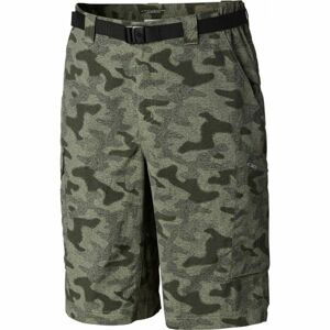 Columbia SILVER RIDGE PRINTED CARGO SHORT hnědá 30 - Pánské kraťasy