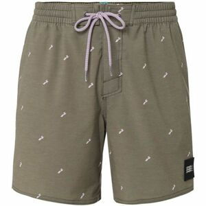 O'Neill PM STRUCKTURED SHORTS tmavě zelená L - Pánské šortky do vody