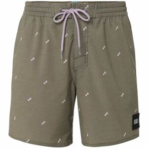 O'Neill PM STRUCKTURED SHORTS tmavě zelená XXL - Pánské šortky do vody