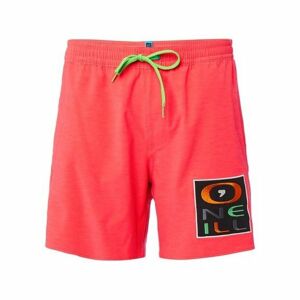 O'Neill PM RE-ISSUE LOGO SHORTS červená S - Pánské šortky do vody