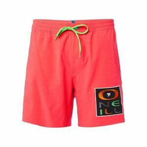 O'Neill PM RE-ISSUE LOGO SHORTS červená XL - Pánské šortky do vody