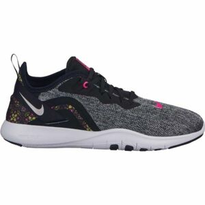 Nike FLEX TRAINER 9 PRNT W šedá 8.5 - Dámská tréninková obuv