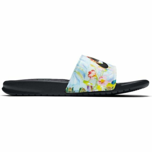 Nike BENASSI JDI PRINT W černá 10 - Dámské pantofle