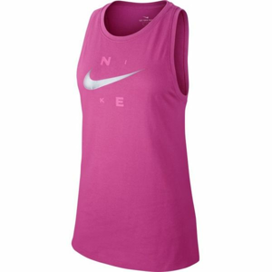 Nike DRY TANK DFC BRAND Dámské sportovní tílko, růžová, velikost S