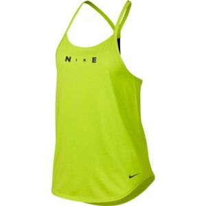 Nike TR SRF SPT ELSTKA TANK Dámské tréninkové tílko, Žlutá, velikost