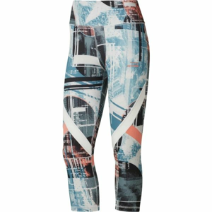 Reebok WORK MYT MOONSHIFT CAPRI Dámské sportovní legíny, Modrá,Mix, velikost