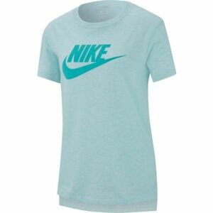 Nike NSW TEE DPTL BASIC FUTURU světle zelená M - Dívčí tričko