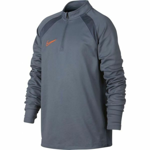 Nike DRY ACDMY DRIL TOP SMR šedá L - Chlapecké sportovní tričko