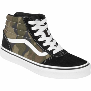 Vans YT WARD HI černá 4.5 - Chlapecké kotníkové tenisky