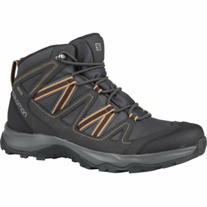 Salomon LEGHTON MID GTX Pánská hikingová obuv, tmavě šedá, velikost 45 1/3