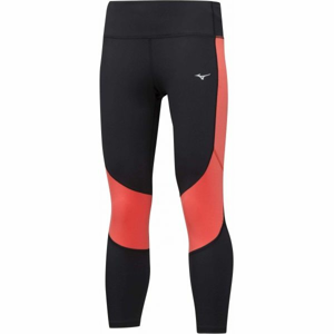 Mizuno IMPULSE CORE 3/4 TIGHT černá M - Dámské elastické 3/4 kalhoty