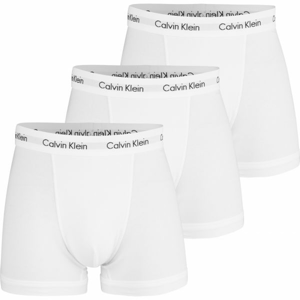 Calvin Klein 3P TRUNK bílá S - Pánské boxerky