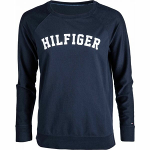 Tommy Hilfiger ICONIC LWK CN TRACK TOP LS tmavě modrá S - Dámské triko