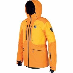 Picture NAIKOON Pánská zimní bunda, oranžová, velikost M