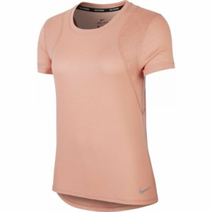 Nike RUN TOP SS W oranžová M - Dámské běžecké triko