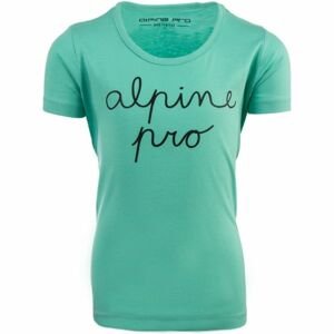 ALPINE PRO GRETO světle zelená 104-110 - Dětské triko