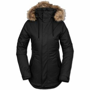 Volcom FAWN INS JACKET černá M - Dámská lyžařská/snowboardová bunda