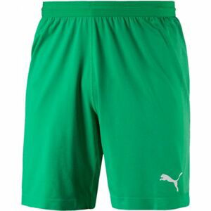 Puma FINAL EVOKNIT GK SHORT Pánské brankářské trenky, zelená, velikost M