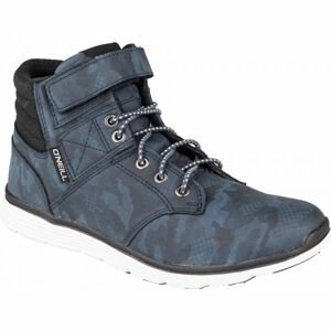 O'Neill RAILER CAMO Chlapecké kotníkové boty, tmavě modrá, velikost