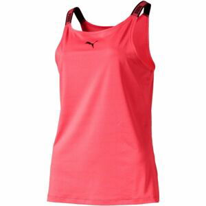 Puma SOFT SPORTS TANK oranžová XS - Dámské triko