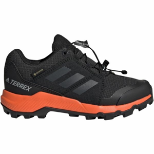 adidas TERREX GTX K Dětská outdoorová obuv, Černá,Šedá,Oranžová, velikost 5