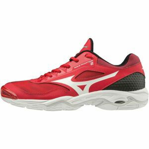 Mizuno WAVE PHANTOM 2 Pánská sálová obuv, červená, velikost 46.5