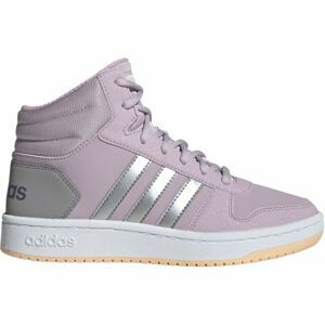 adidas HOOPS MID 2.0 K růžová 35 - Dětská volnočasová obuv